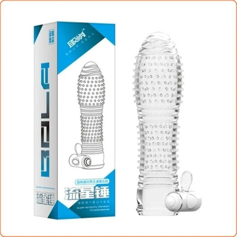 Bola Super-stretchy Vibration Crystal Sleeves Pumps, Extenders and Sleeves