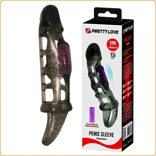 Vibration Crystal Penis Sleeve - Pumps, Extenders and Sleeves