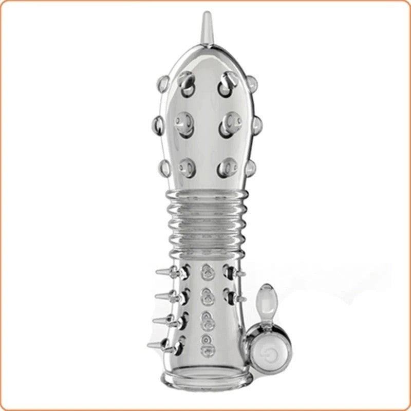 Scorpion Vibration Crystal Penis Sleeve Pumps, Extenders and Sleeves