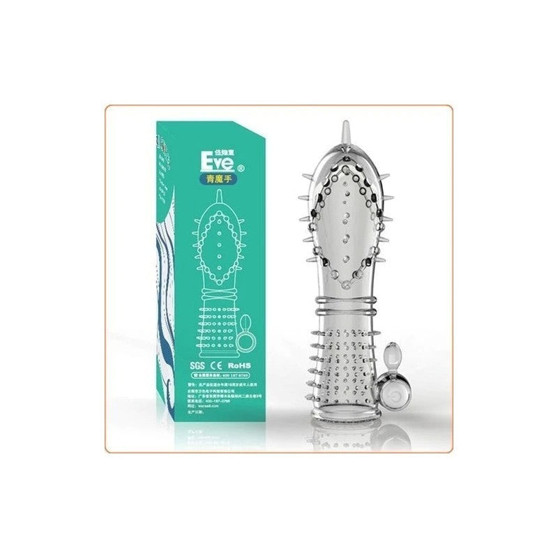 Magic Vibration Crystal Penis Sleeve Pumps, Extenders and Sleeves