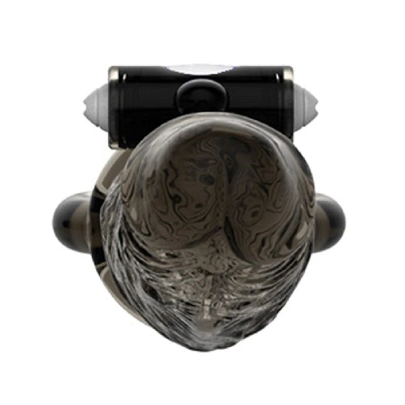 Black Warrior Veiny Vibrating Penis Sleeve Pumps, Extenders and Sleeves