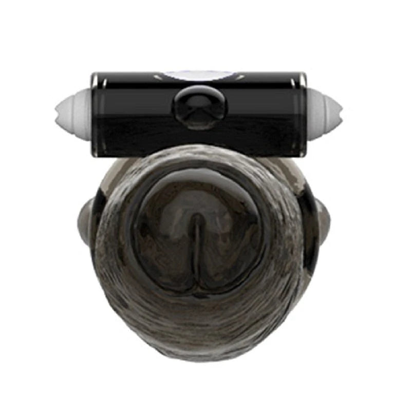 Black Warrior Uncut Vibrating Penis Sleeve Pumps, Extenders and Sleeves