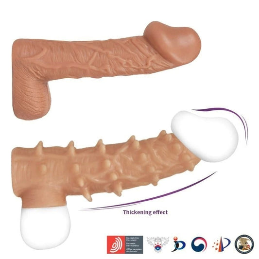 Kokos Nude Realistic Cock Sleeve 3 Medium - Pumps, Extenders and Sleeves