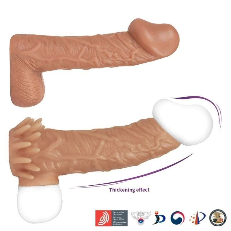 Kokos Nude Penis Enlargement Cock Sleeve 5 Medium Pumps, Extenders and Sleeves
