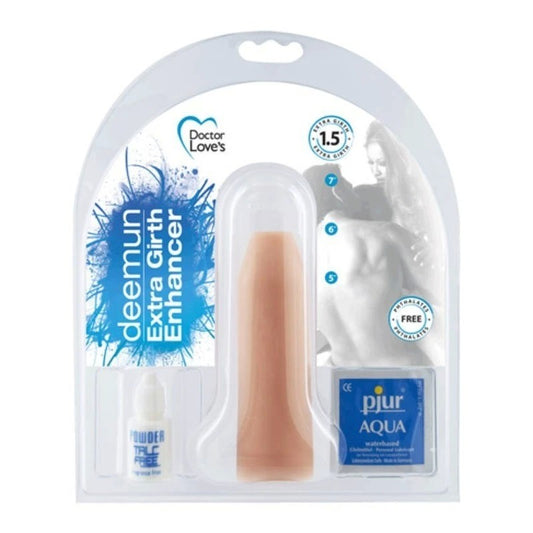 Doctor Loves Deemun Penis Girth Enhancer Light 6In. x 1.5In - Pumps, Extenders and Sleeves