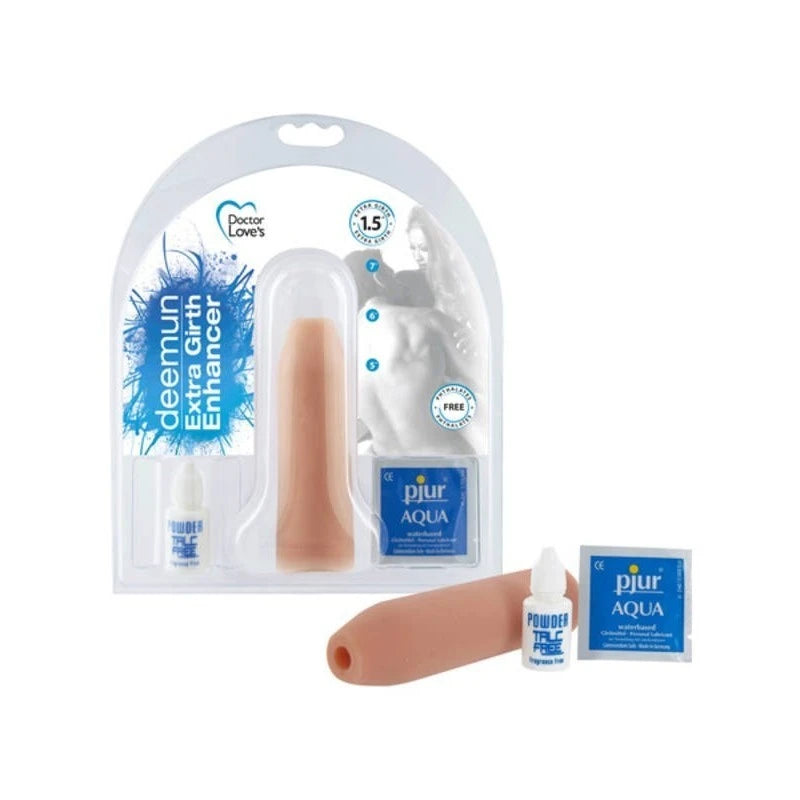 Doctor Loves Deemun Penis Girth Enhancer Light 6In. x 1.5In Pumps, Extenders and Sleeves