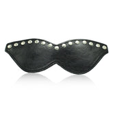 BDStyle Black Leather Blindfold Mask Blindfolds And Masks
