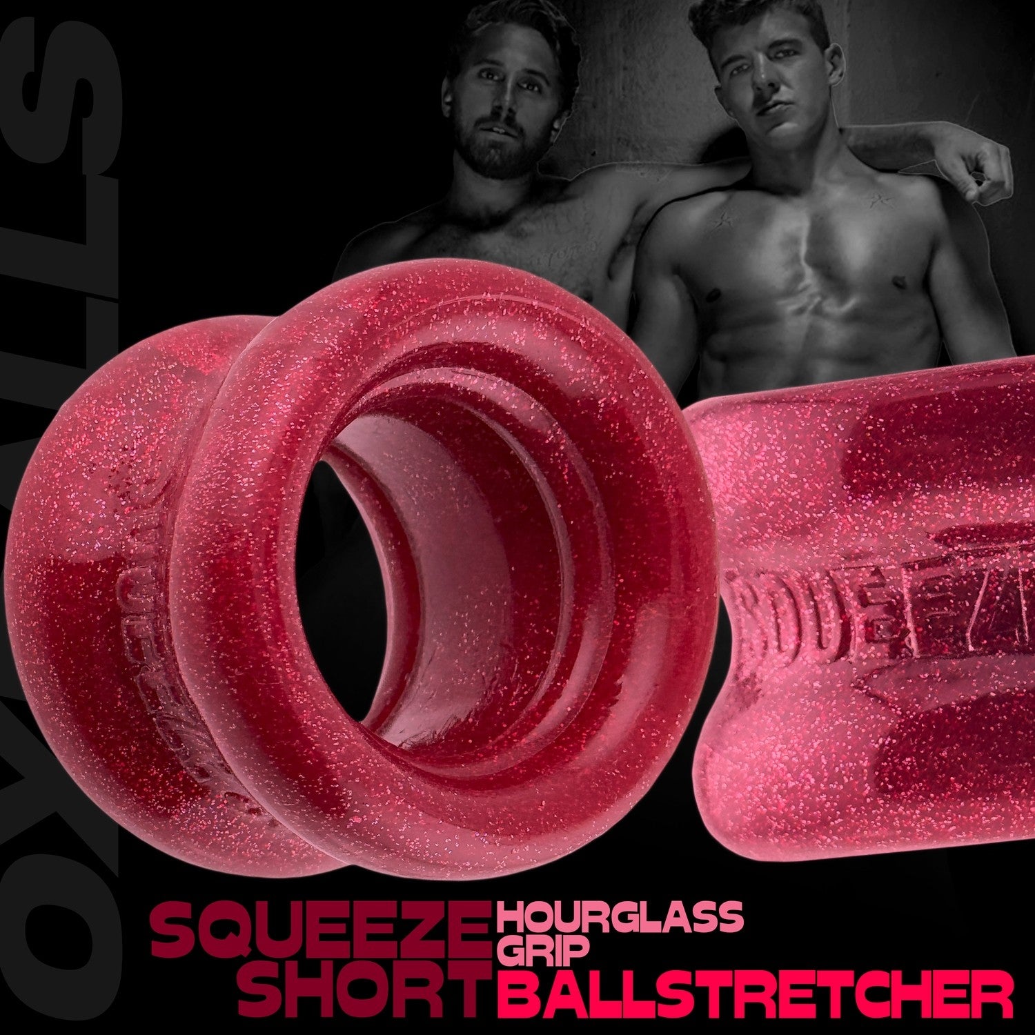 Oxballs Squeeze Short Hourglass Mens Ball Stretcher - Ball Stretchers and Crushers