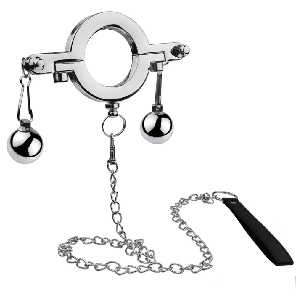 Sensual Stainless Steel Hanger - Customizable Weight for Heightened Pleasure Steel Sex Toys