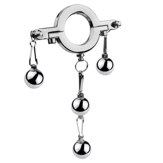 BDStyle Stainless Steel Pleasure Enhancers - Adjustable Sizes for Personalized Comfort Steel Sex Toys