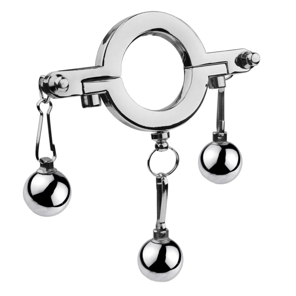 BDStyle Stainless Steel Pleasure Enhancers - Adjustable Sizes for Personalized Comfort Steel Sex Toys