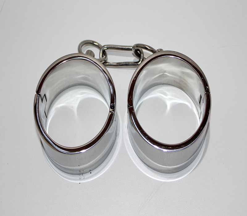 Steel Lust Cuffs with Chain Cuffs and Restraints