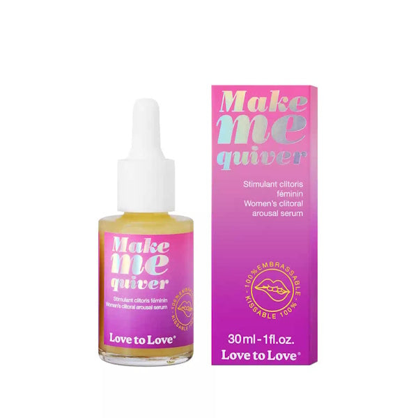 LOVE TO LOVE Make Me Quiver Womens Clitoral Arousal Serum - Massage Oils and Lubricants