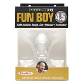 Perfect Fit Fun Boy 4.5 Inch Soft Hollow Strap-On Butt Plugs