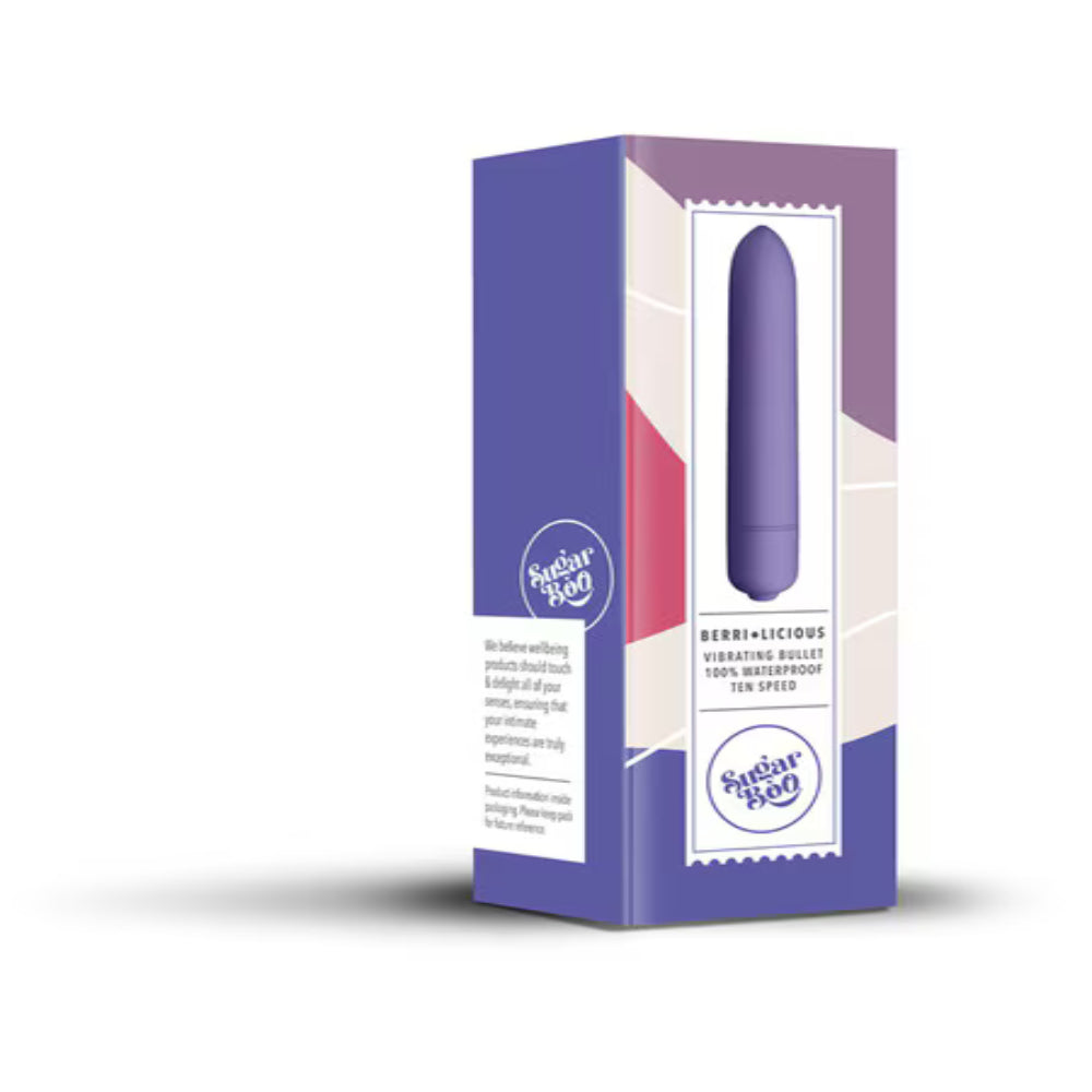 Explore Sensual Bliss with the SugarBoo Berri Licious Vibrator Waterproof Vibrators