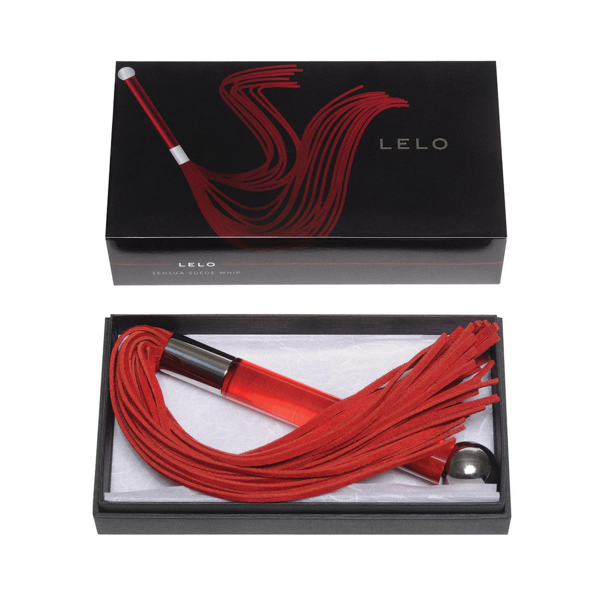 Lelo Sensua Suede Bondage Play Whip Whips And Crops