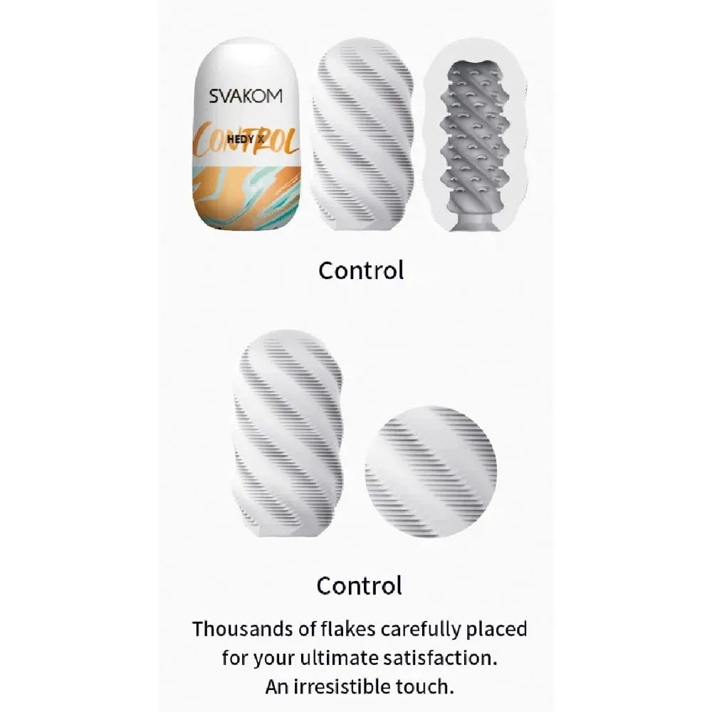 Svakom Hedy X-Control 5 Pack Male Masturbator Sleeve Set Masturbators and Strokers
