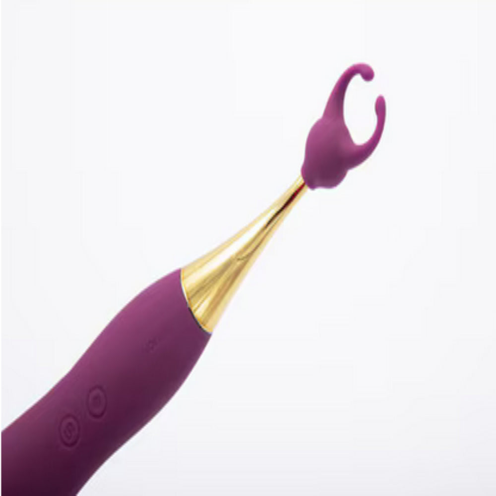 Svakom Beatrice Dual-end Clitoral Vibrator Clit Ticklers and Pulsators