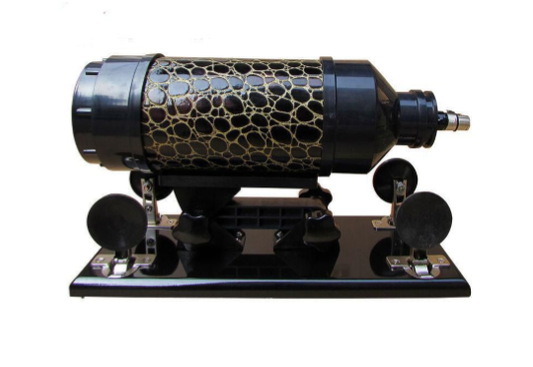 Sweetheart Cannon Sex Machine Black & Gold Large - Sex Machines