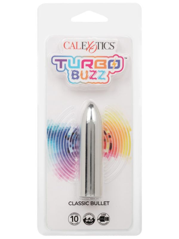 Turbo Buzz Classic Vibrating Bullet Massager Personal Massagers