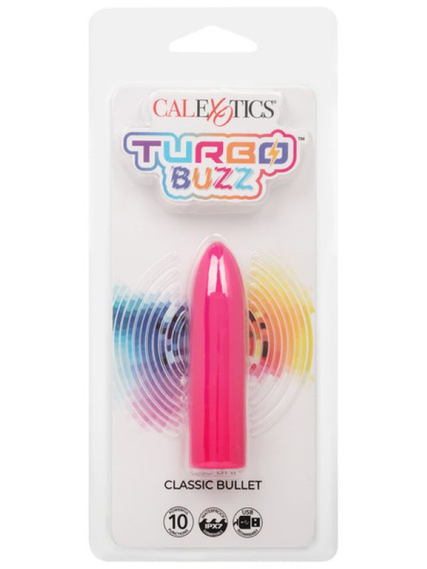Turbo Buzz Classic Vibrating Bullet Massager Personal Massagers