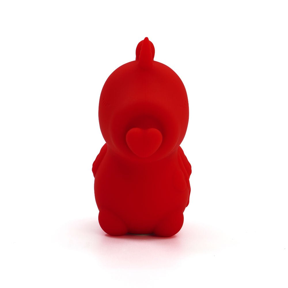 Unihorn Cupids Beau USB Rechargeable Heart Nosed Stimulator Red Finger and Tongue Vibrators