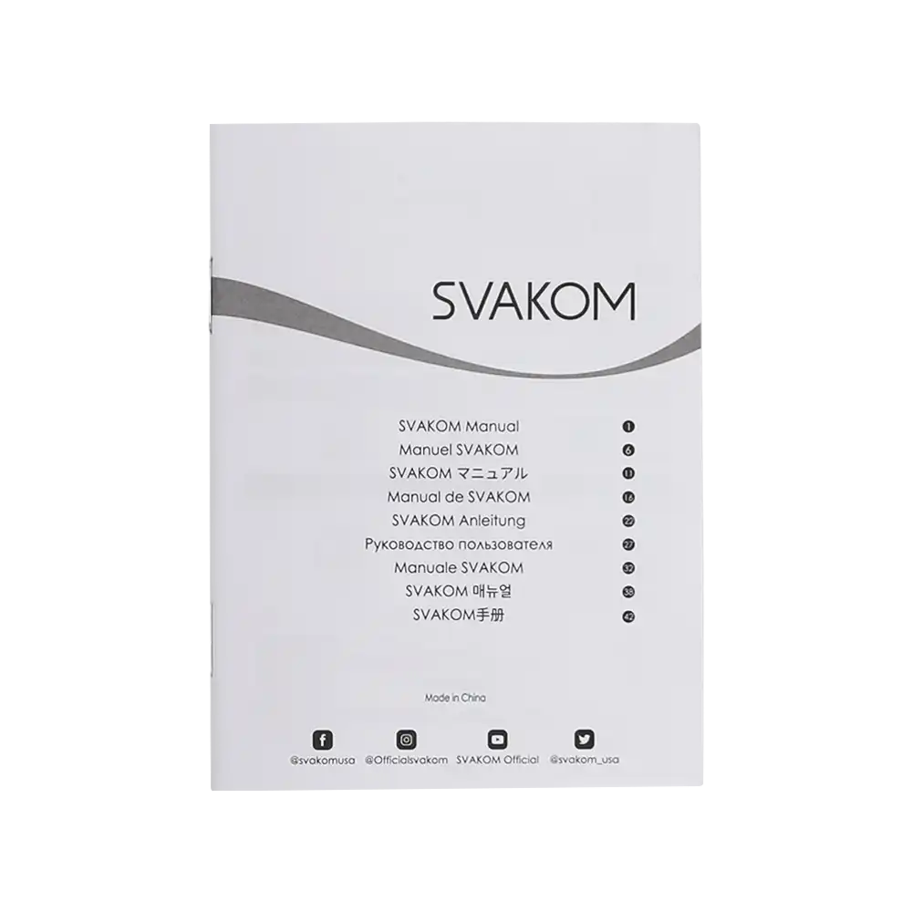 Svakom Sam Neo Suction and Vibration Mens Masturbator Luxury Sex Toys