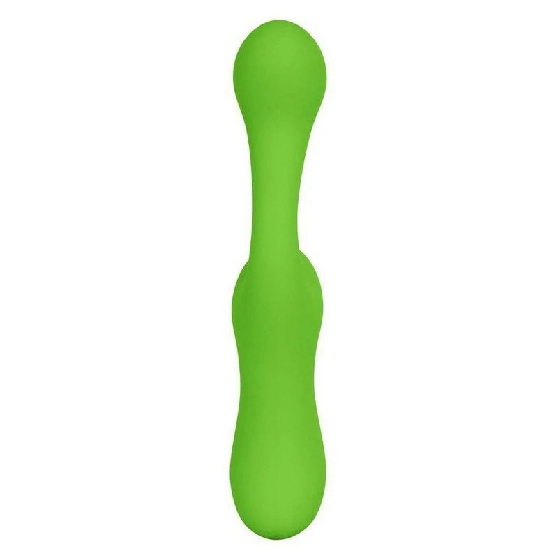 Lust By Jopen L16 Silicone Rabbit Vibrator Green Prostate Toys