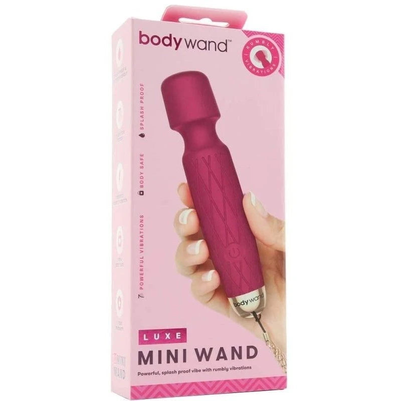 Bodywand Luxe Mini - Compact Powerhouse for Versatile Bliss Anal Dildos