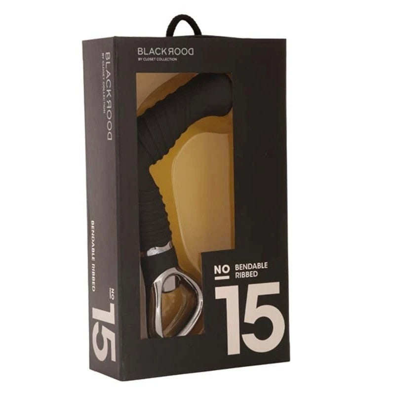 Black Door No 15 Bendable Ribbed Prostate Toys
