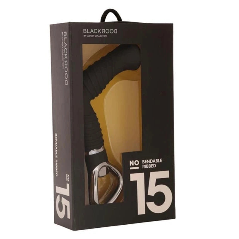 Black Door No 15 Bendable Ribbed Prostate Toys