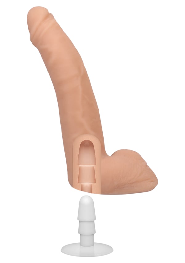 Doc Johnson Quinton James Realistic Cock with Vac U Lock Realistic Dildos