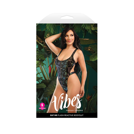 Vibes' Radiant Bodysuit - Eat Me Elastic for Comfort Bras and Bra Sets