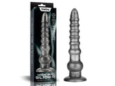 Lovetoy King Sized Vibrax Slider Vibrating Dildo Grey 32.3CM Vibrating Dildos