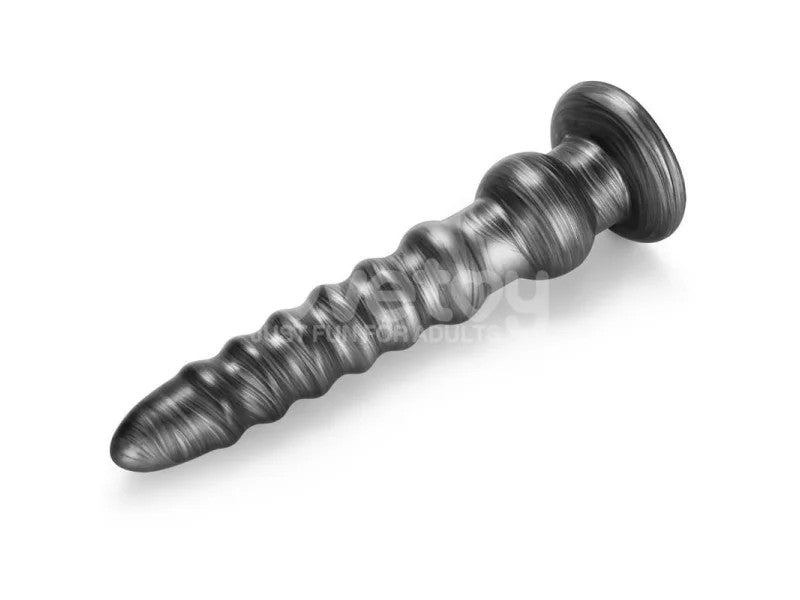 Lovetoy King Sized Vibrax Slider Vibrating Dildo Grey Vibrating Dildos