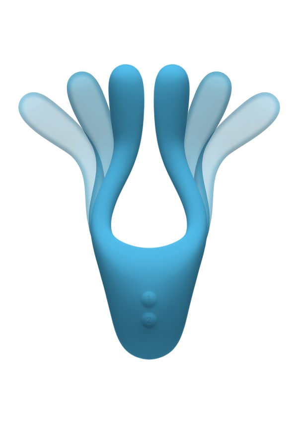 Doc Johnson TRYST v2 Bendable Multi Erogenous Zone Massager Clit Ticklers and Pulsators