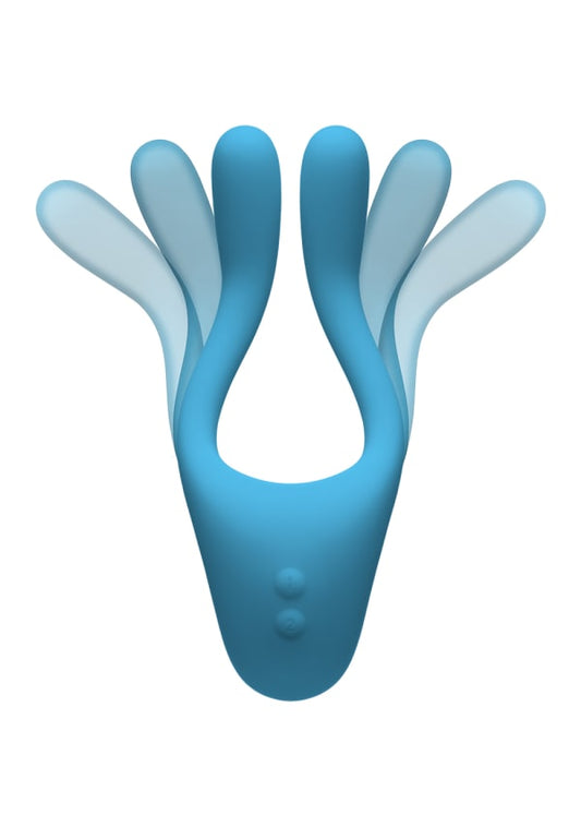 Doc Johnson TRYST v2 Bendable Multi Erogenous Zone Massager - Clit Ticklers and Pulsators