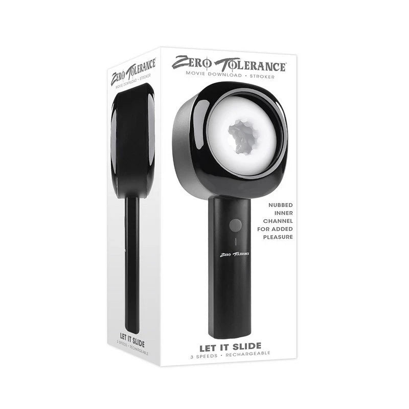 Zero Tolerance Let It Slide Male Stroker Wand Masturbators and Strokers