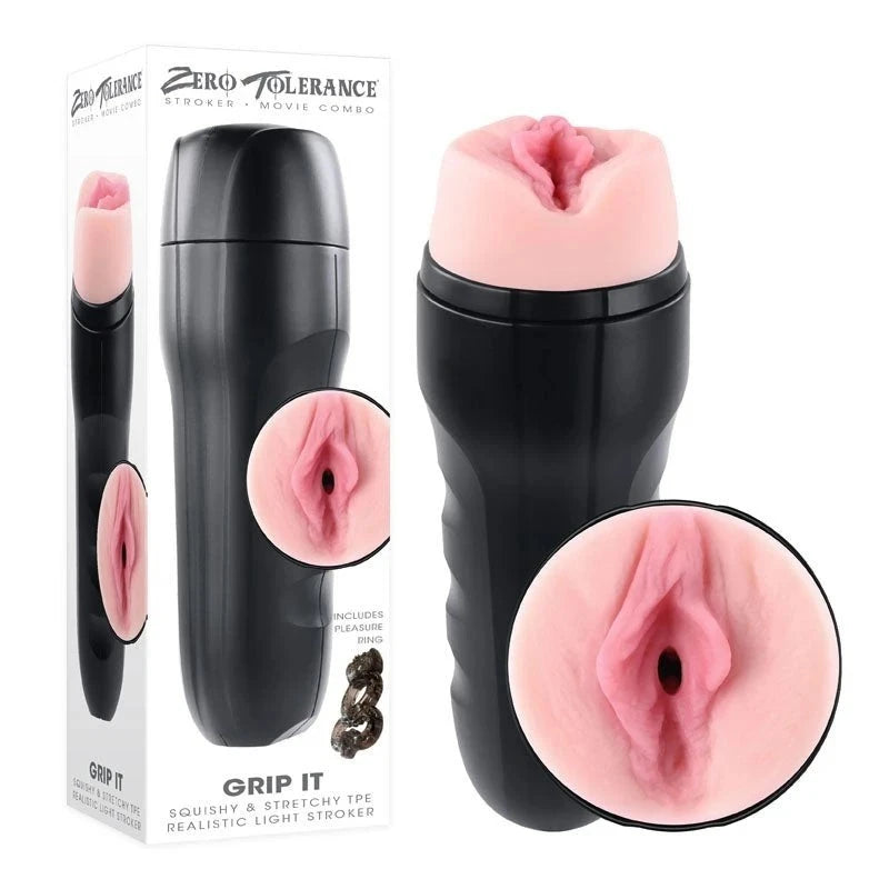 Zero Tolerance Grip It Lifelike Male Pleasure Stroker Masturbators and Strokers