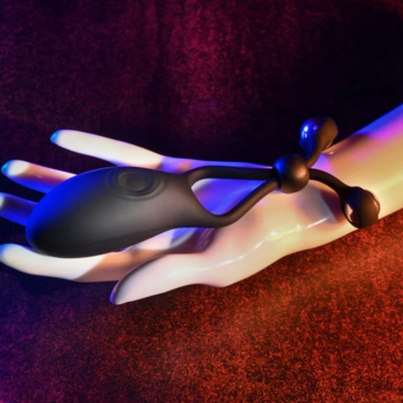 Zero Tolerance The Big Bang Lasso Cock Ring Stimulator Vibrating Cock Rings