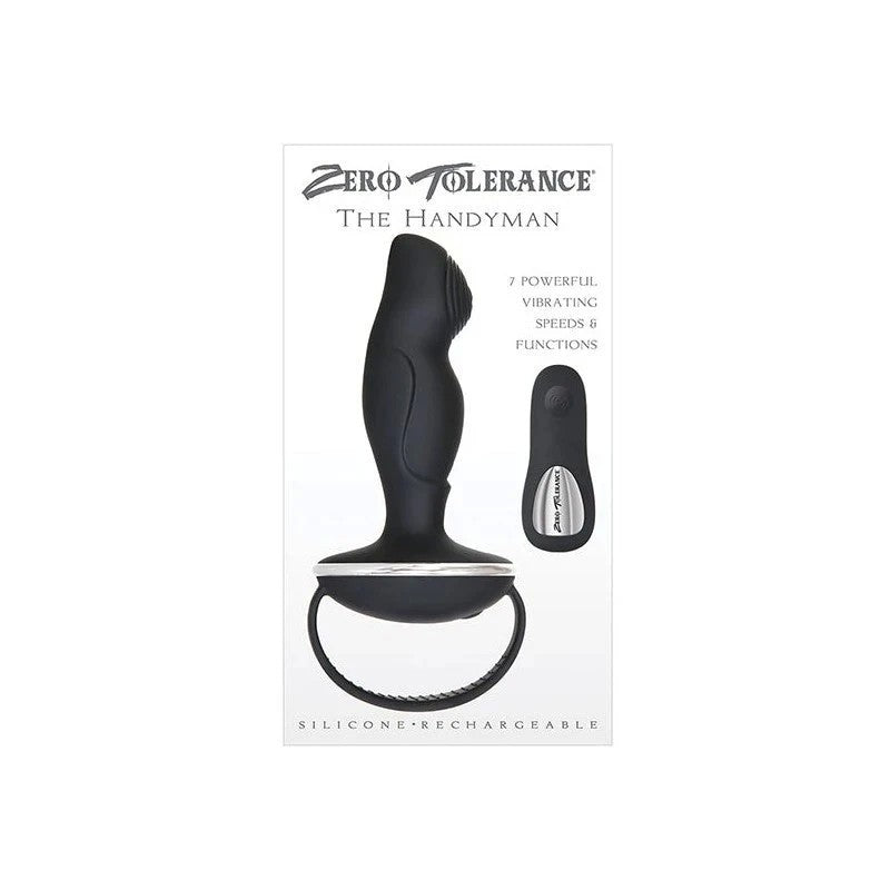 Zero Tolerance The Handyman Prostate Stimulator Butt Plugs