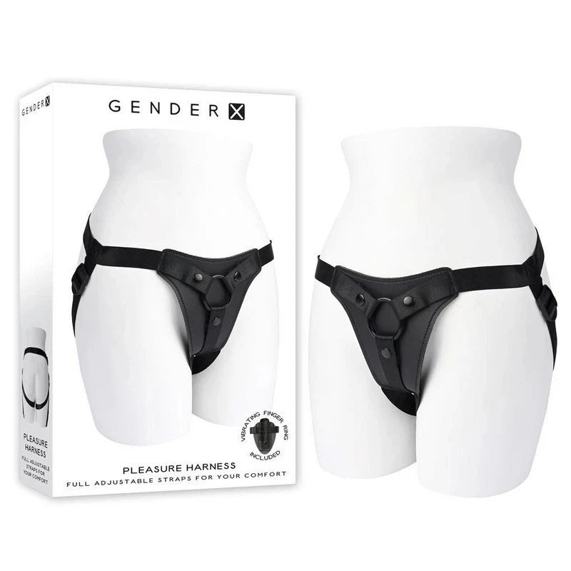 Gender X Adjustable Waterproof Pleasure Harness Strap On Sextoys
