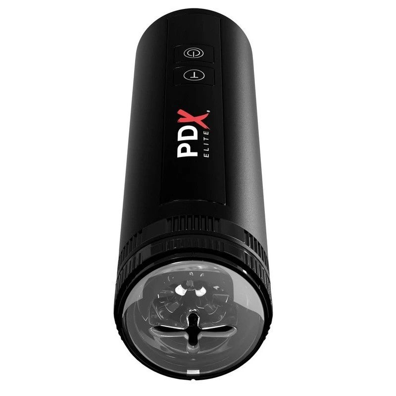 PDX Elite Moto Bator X Vibrating Male Masturbator Realistic Butts And Vaginas