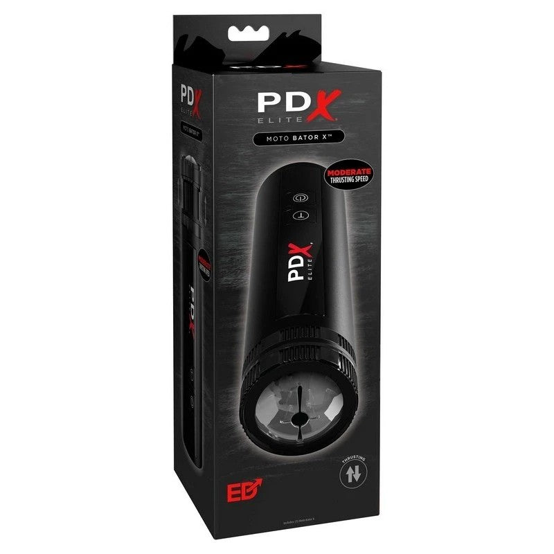 PDX Elite Moto Bator X Vibrating Male Masturbator Realistic Butts And Vaginas