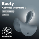 Satisfyer Booty Absolute Beginners 2 Unisex Vibrating Butt Plug Anal Vibrators