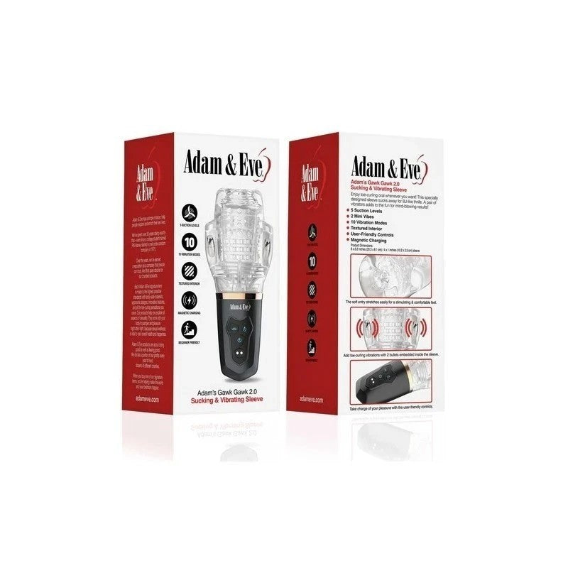 Dual-Vibration Thrusting Delight - Adam & Eve's Pleasure Enhancer Masturbators and Strokers