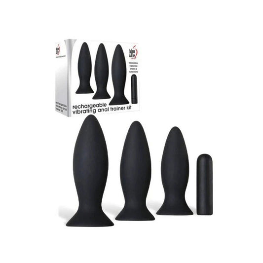 Adam & Eve's Deluxe Vibrating Anal Exploration Kit Butt Plugs