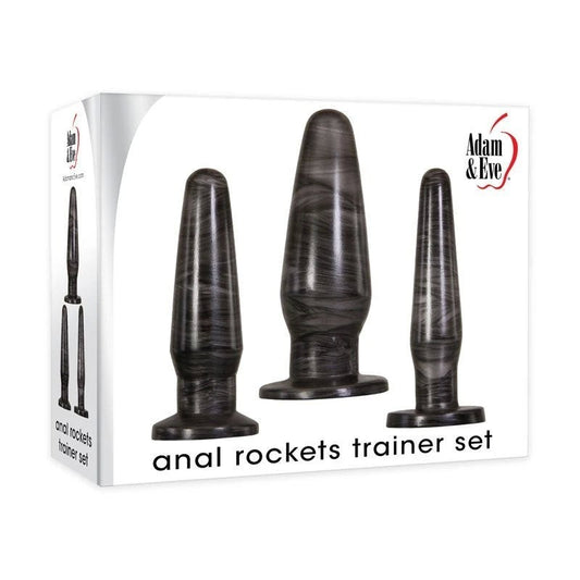Adam & Eve Anal Rockets - Flexible Anal Adventure Kit - Butt Plugs