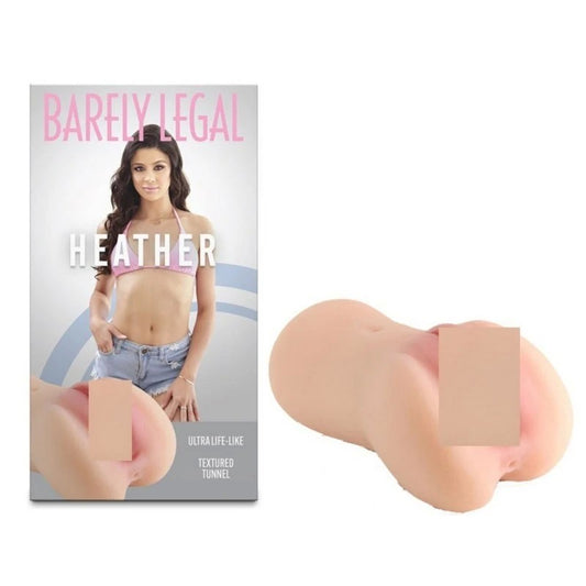 Lifelike Pleasure Stroker - Barely Legal Heather Edition Realistic Butts And Vaginas