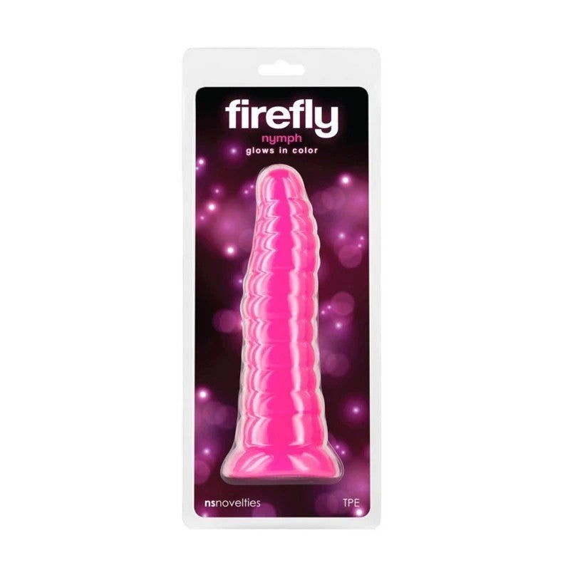 Firefly Nymph Glow In Dark Suction Cup Dildo Anal Dildos